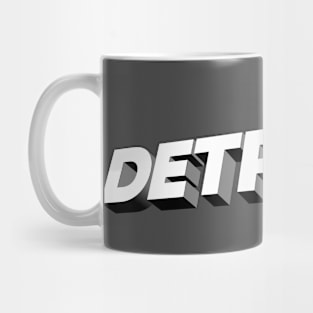 Detroit 3D Mug